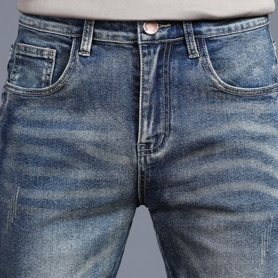 Vinny Denim Jeans for men, casual style, cotton and polyester blend, breathable and comfortable, suitable for all seasons.