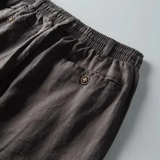 Italian design linen pants, 100% linen, comfortable and stylish.