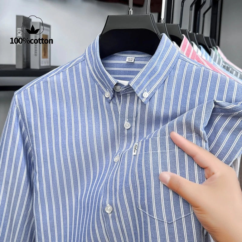 Santorini classic striped shirt