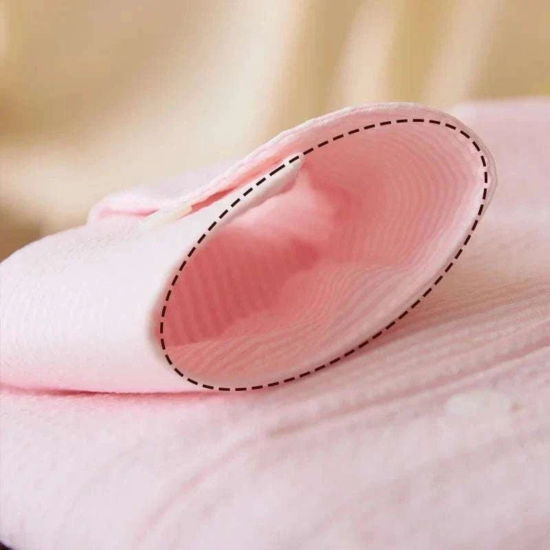 Vintage Italian long sleeve shirt cuff detail in soft pink cotton.