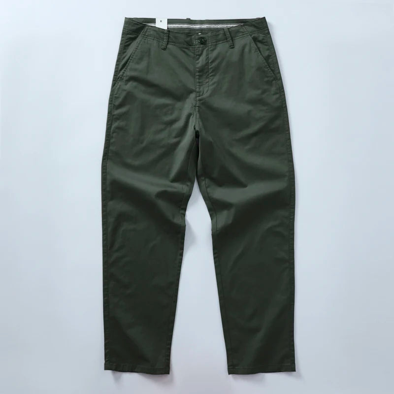 British cotton casual chinos