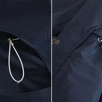 Close-up of British old money jacket, showcasing elegant design and high-quality cotton fabric.