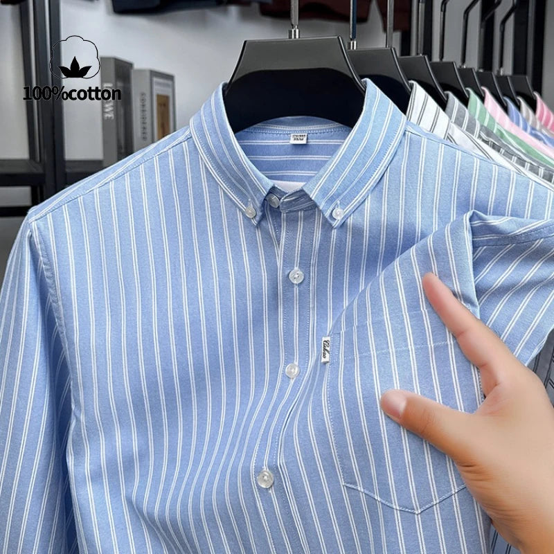 Santorini classic striped shirt