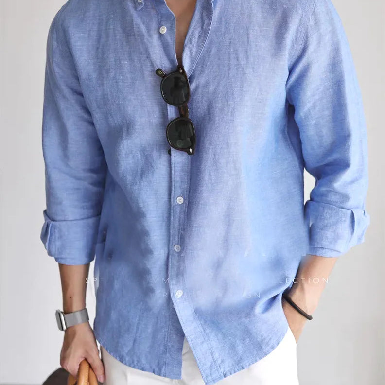Leo linen-cotton spring shirt