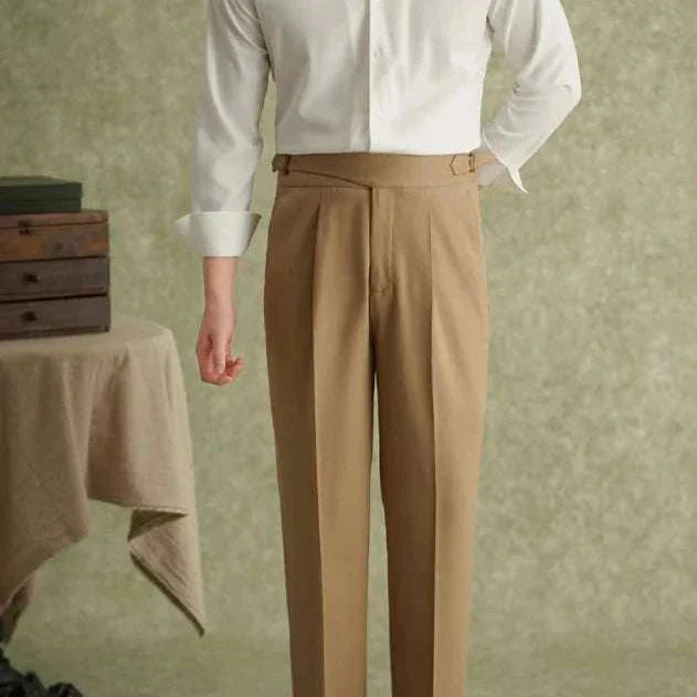 Spring pointer collar long sleeve shirt in white, perfect for casual or business wear.