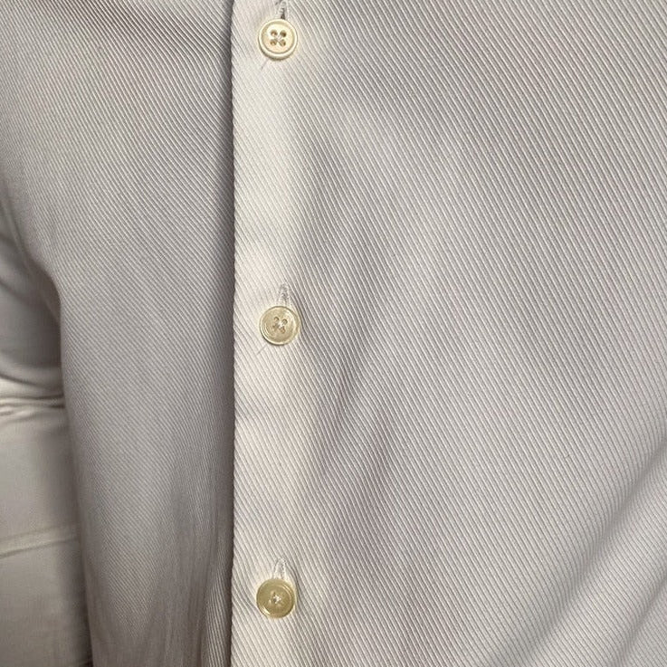 Antonios Wedding Shirt with buttons, long sleeve, smart casual, cotton fabric.