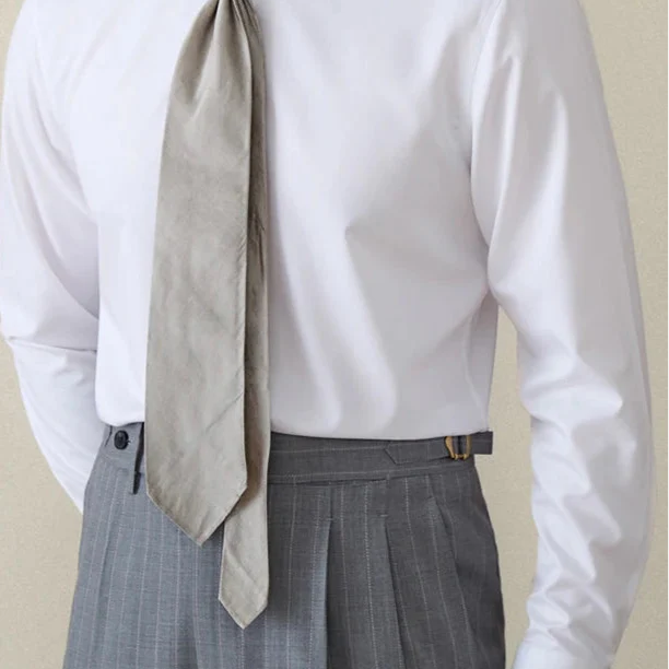 Italian style old money shirt, vintage long sleeve, soft cotton, men's fashion.