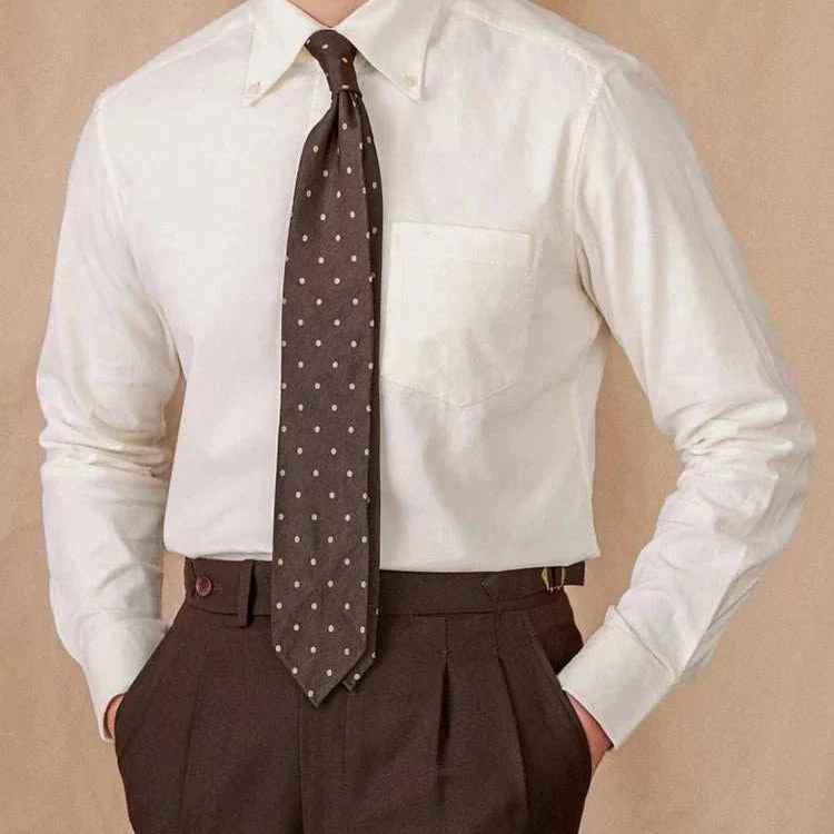 Men's autumn vintage corduroy shirt, 100% cotton, elegant fit, perfect for cooler months.