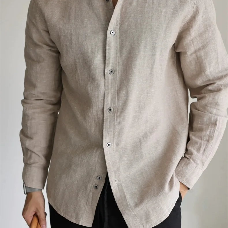 Leo linen-cotton spring shirt
