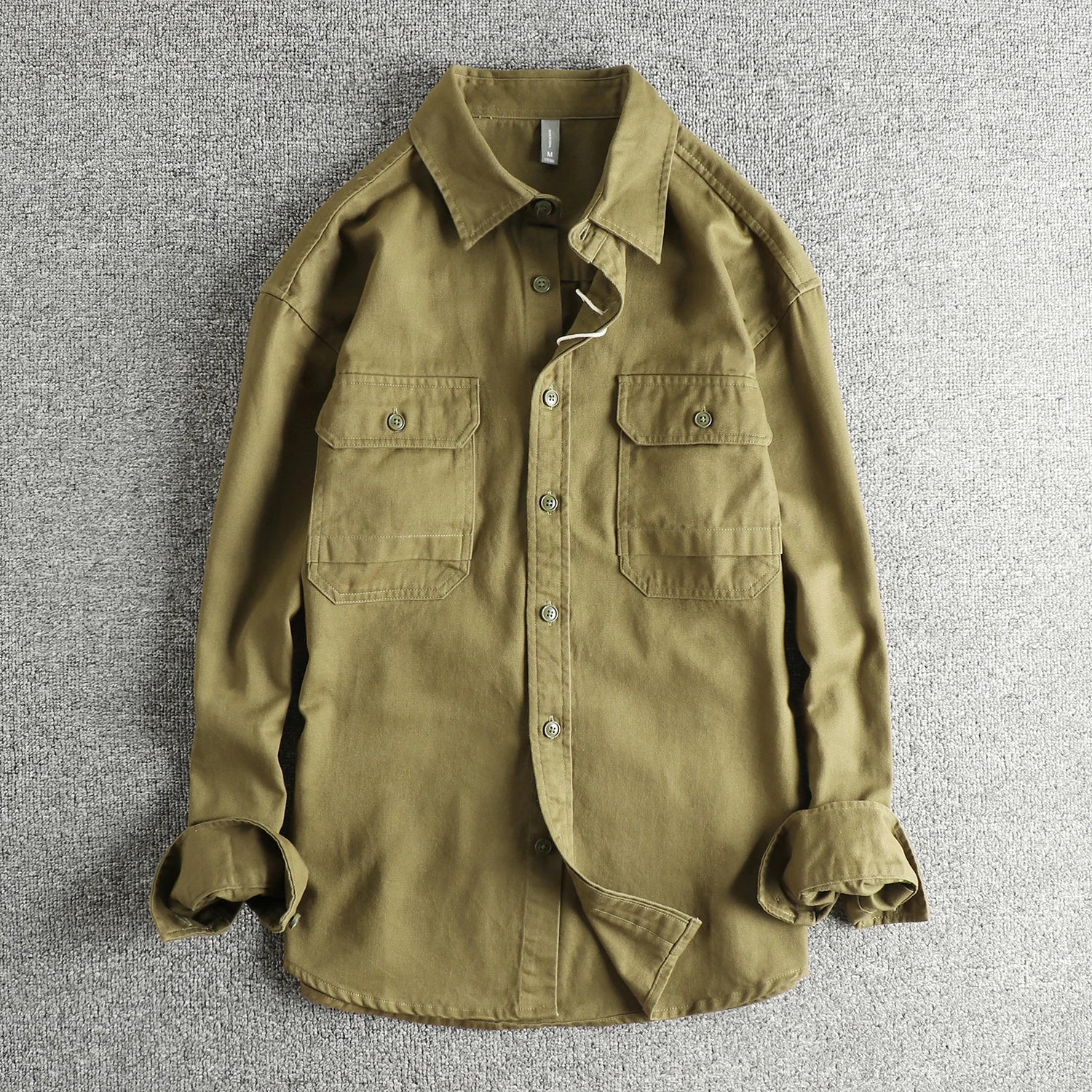 New york double-pocket shirt