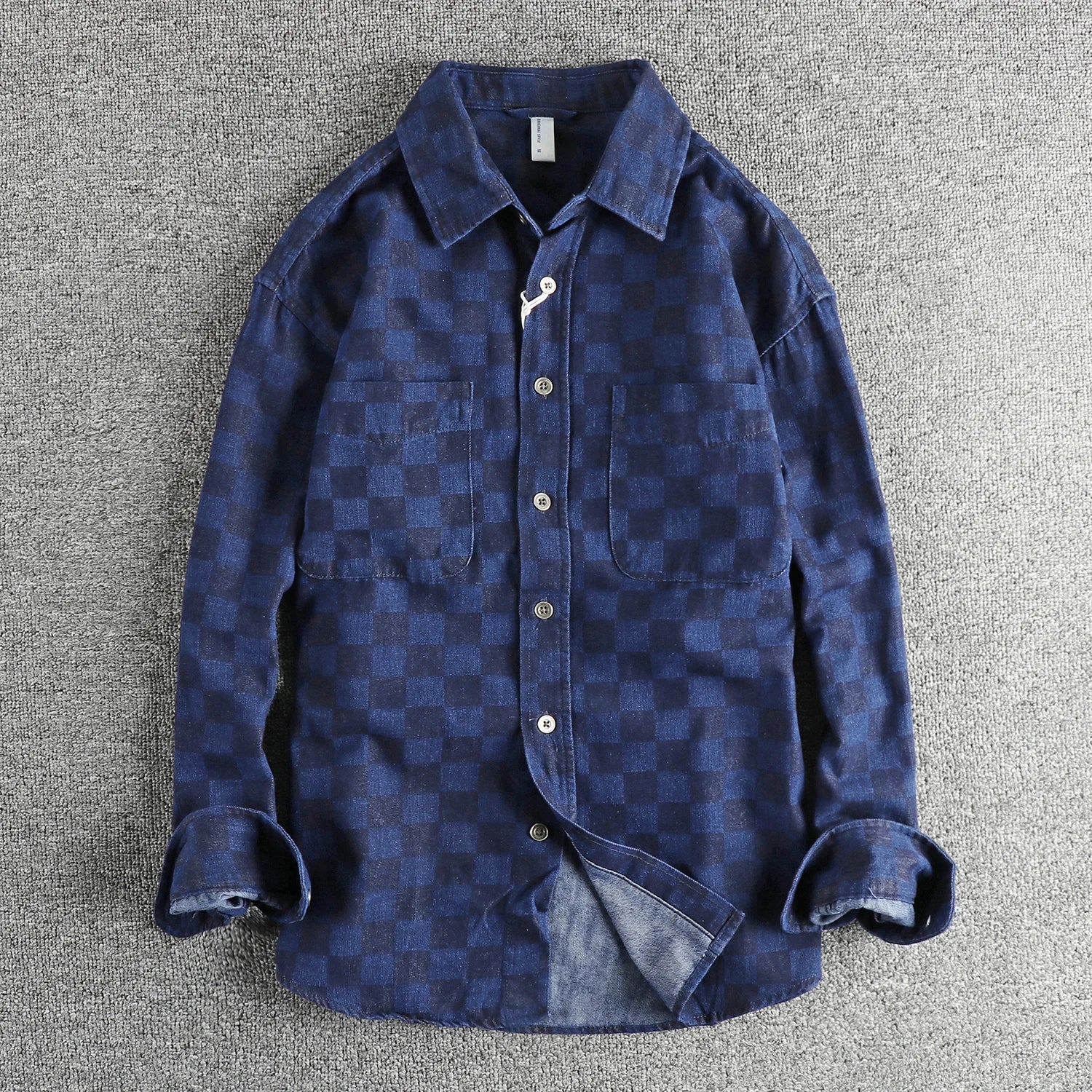 Emperor plaid cotton shirt