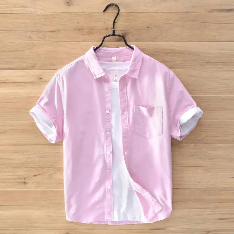 Paris cotton short sleeve shirt
