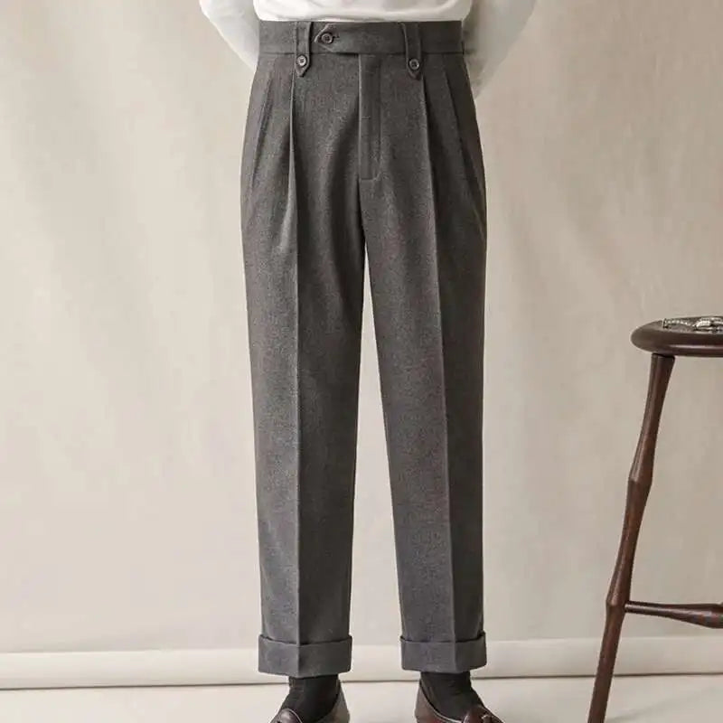 Korean slim office pants