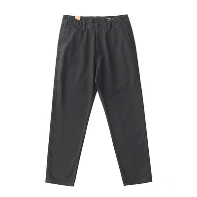 American retro 100% cotton casual pants