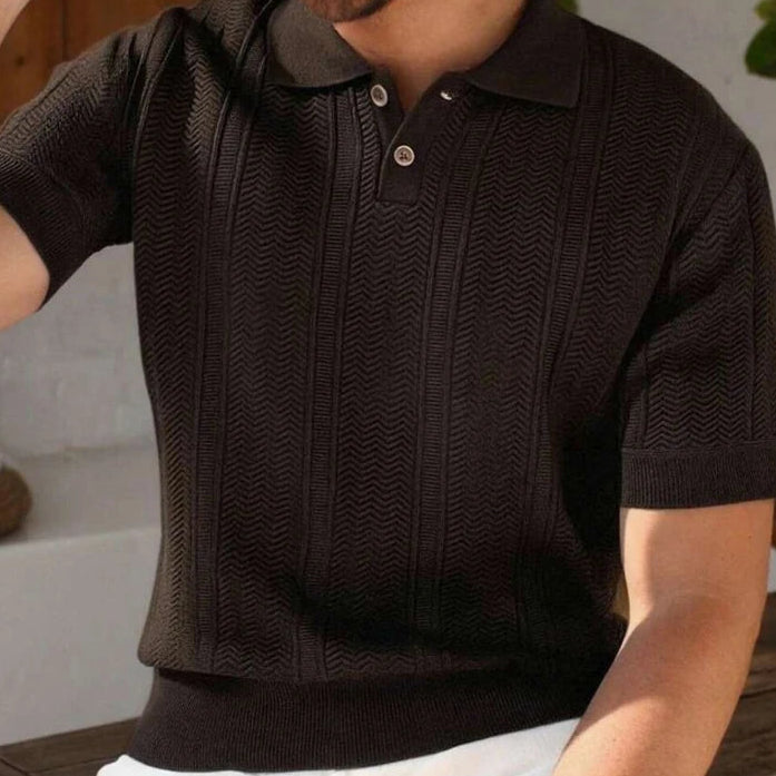 Polo collar summer golf t-shirt