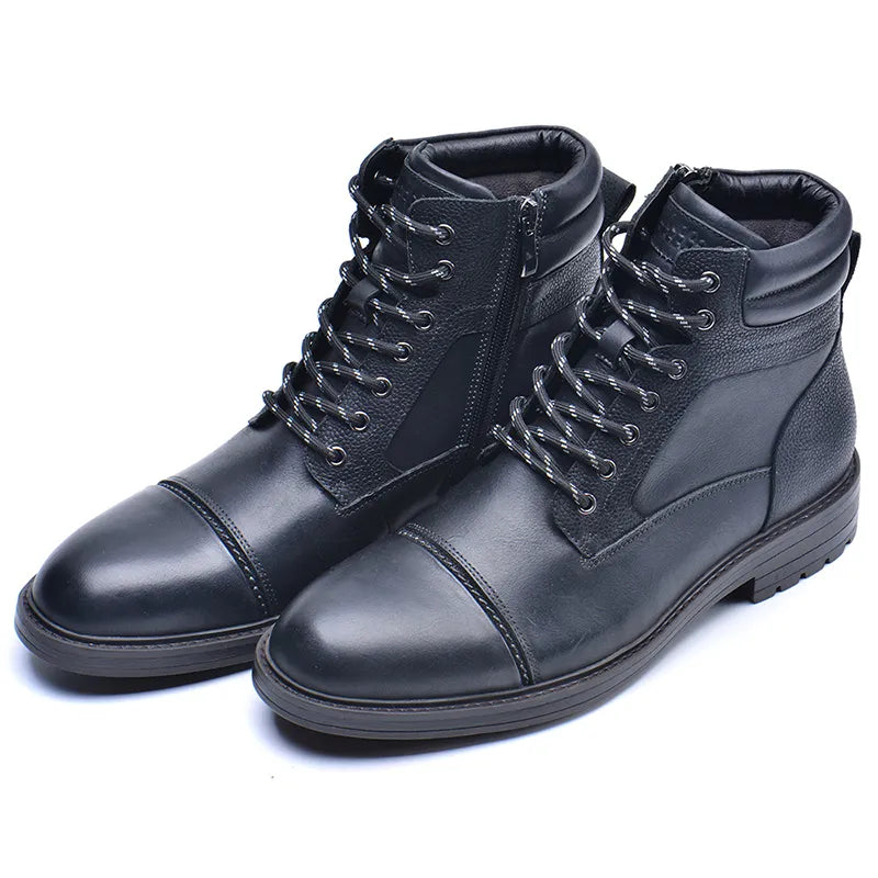 ANT high boots made from premium cow leather, designed for durability and style.