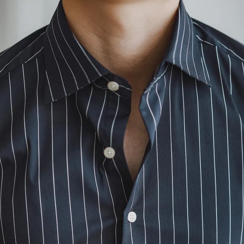 Gentleman premium shirt with long sleeves and smart casual style.