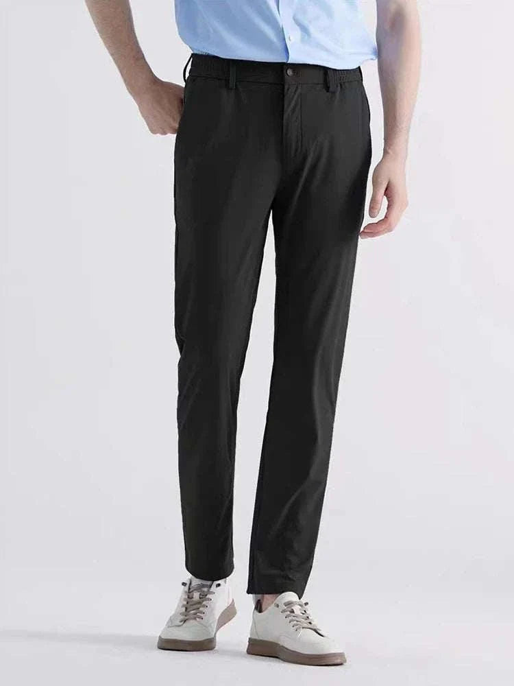 Business chino pants with a stylish and comfortable spandex blend, ideal for office or casual wear.