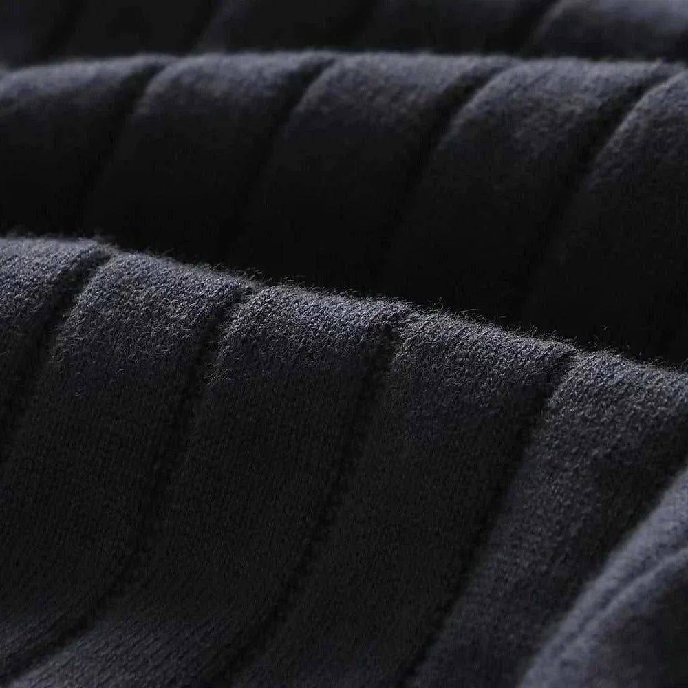 Close-up of ribbed cotton fabric for vintage business summer t-shirt.