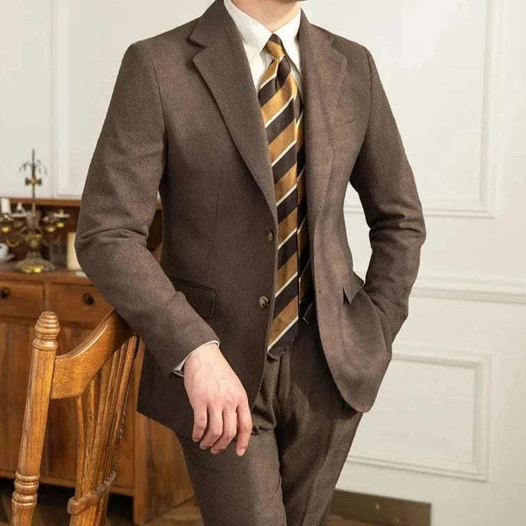 Wedding 2 piece premium suit with tailored fit and elegant style.