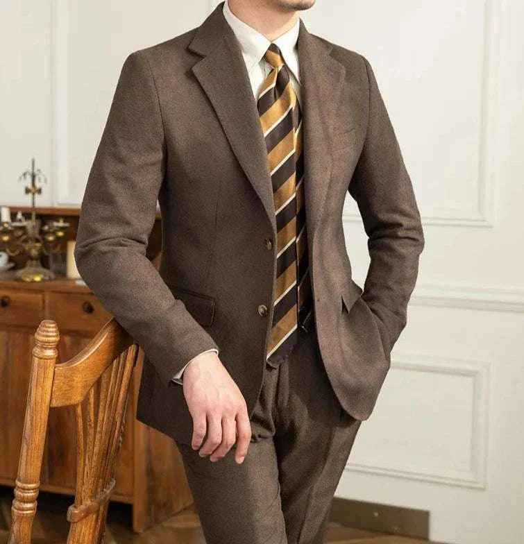 Wedding 2 piece premium suit with tailored fit and elegant style.