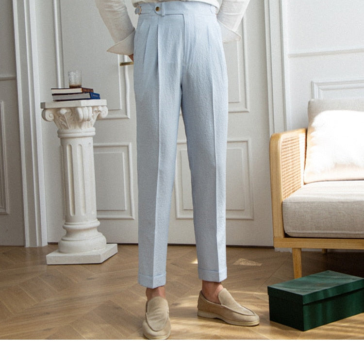 Italian Old Money Trousers featuring classic design and refined elegance.