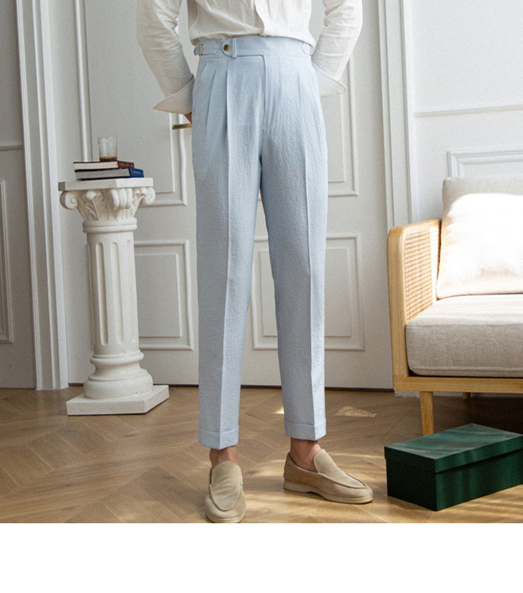 Italian Old Money Trousers featuring classic design and refined elegance.