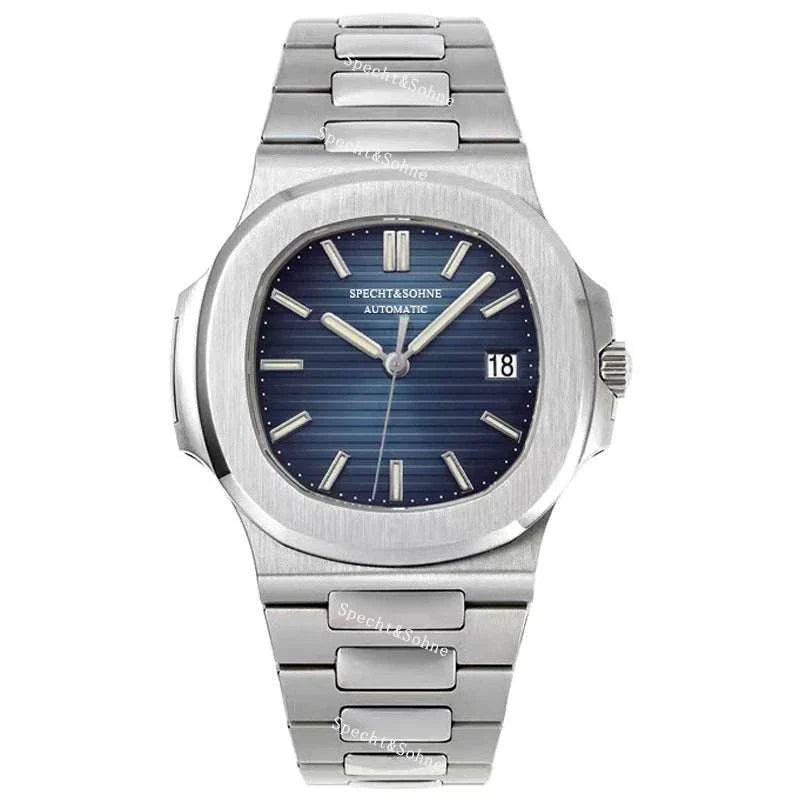 Stainless steel waterproof classic watch with sleek design and durable construction.