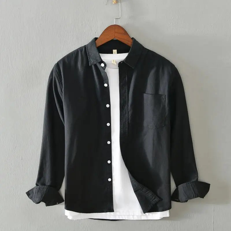 Santorini cotton smart-casual shirt