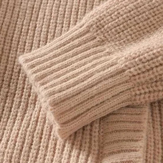 Autumn stand collar zipper jacket close-up showing textured fabric.