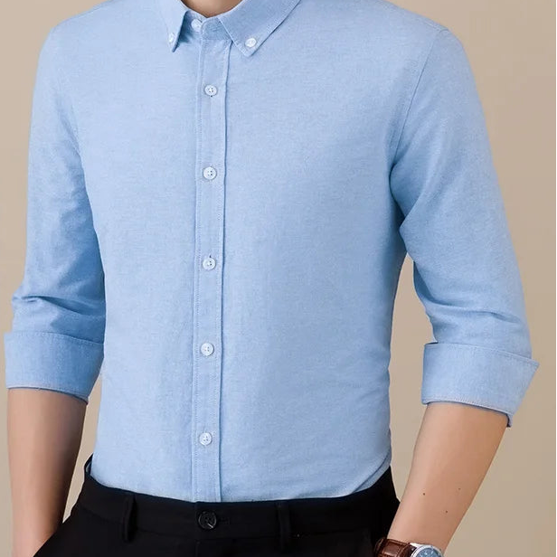SAFARI Business formal cotton long sleeve shirt