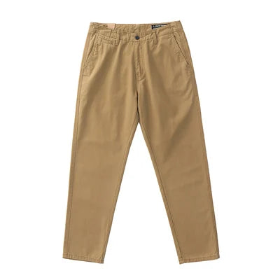 American retro 100% cotton casual pants