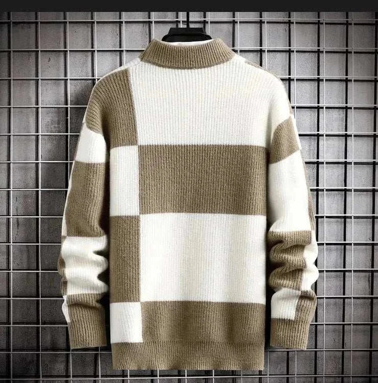 Norway winter sweater with elegant design in a cozy fabric blend, showcasing a casual yet stylish look.