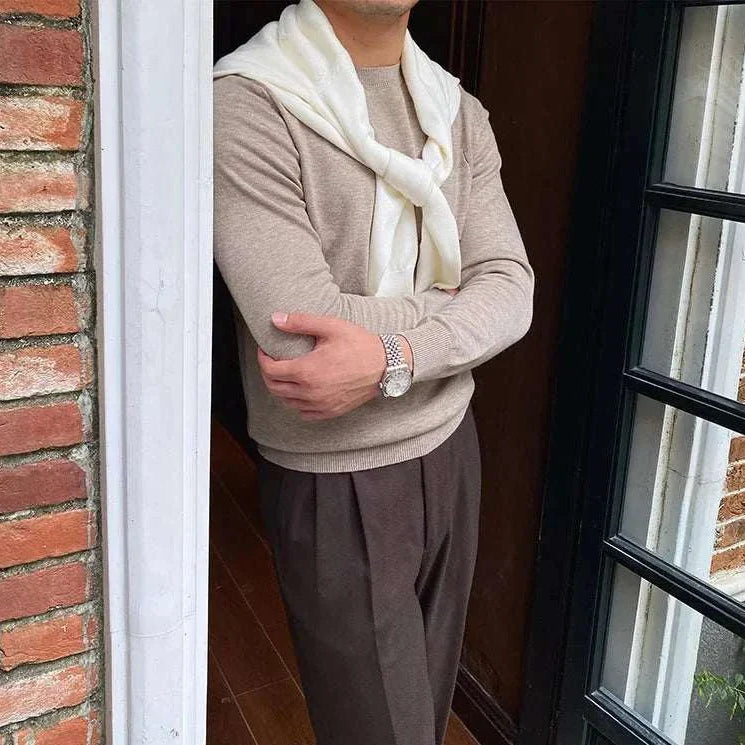 Men's Antonios office premium sweater for business and casual wear.