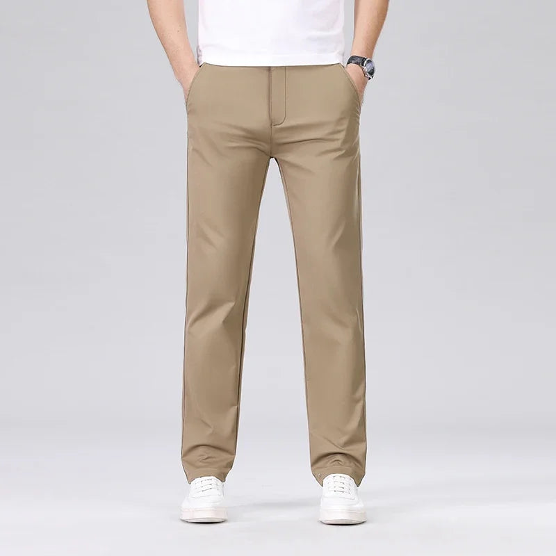 Anti-wrinkle casual premium trousers