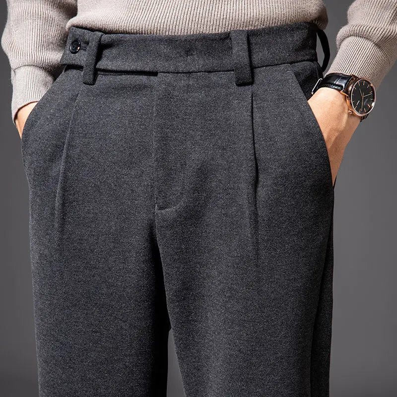 Antonios woolen business pants