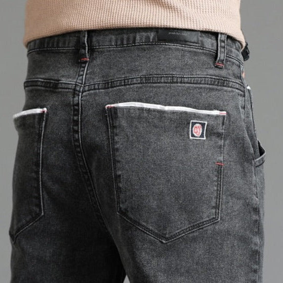 Back view of Vinny Vintage Jeans showcasing design and pocket details.