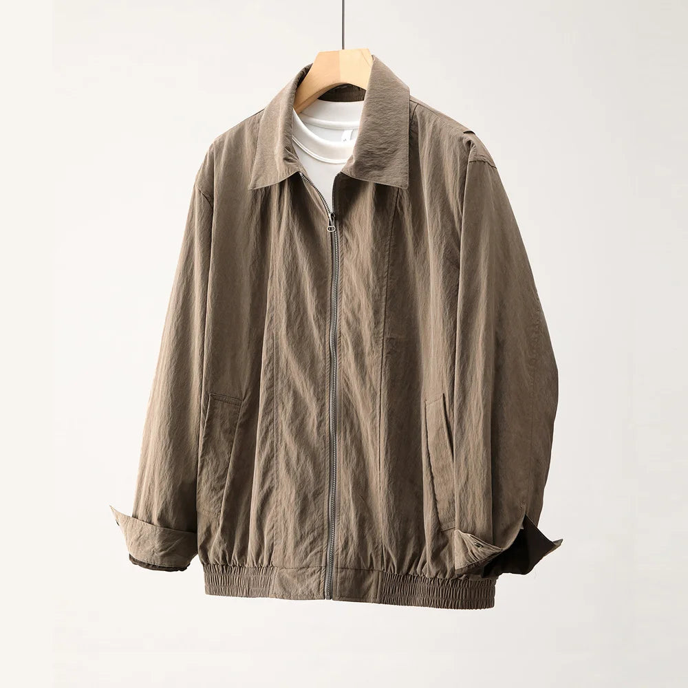 Will retro loose bomber jacket