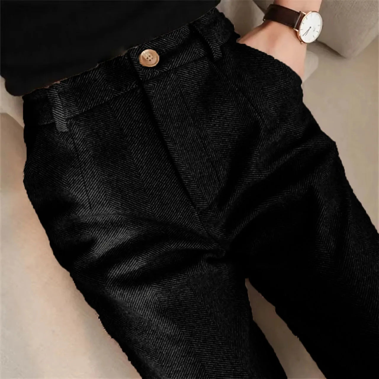 Aurelius high-waist trousers