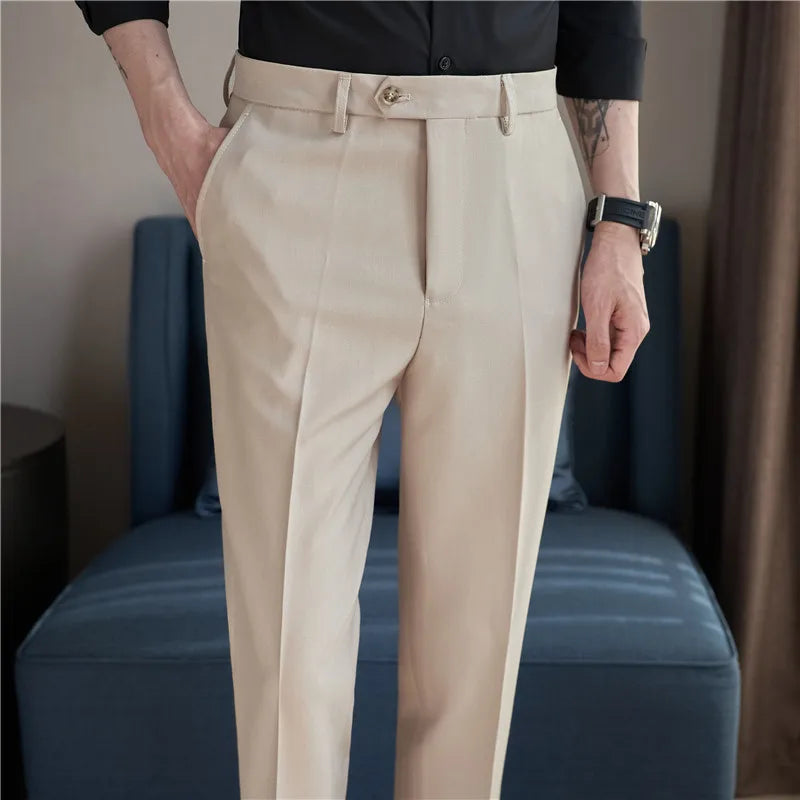 Paris slim fit business pants