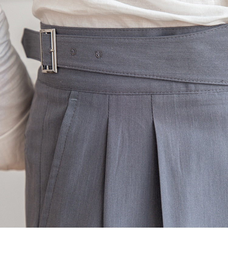 High Waist Business Trousers showcasing tailored fit and classic elegance.