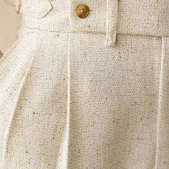 Paris high-waist design trousers for men, solid pattern, elegant and comfortable style.