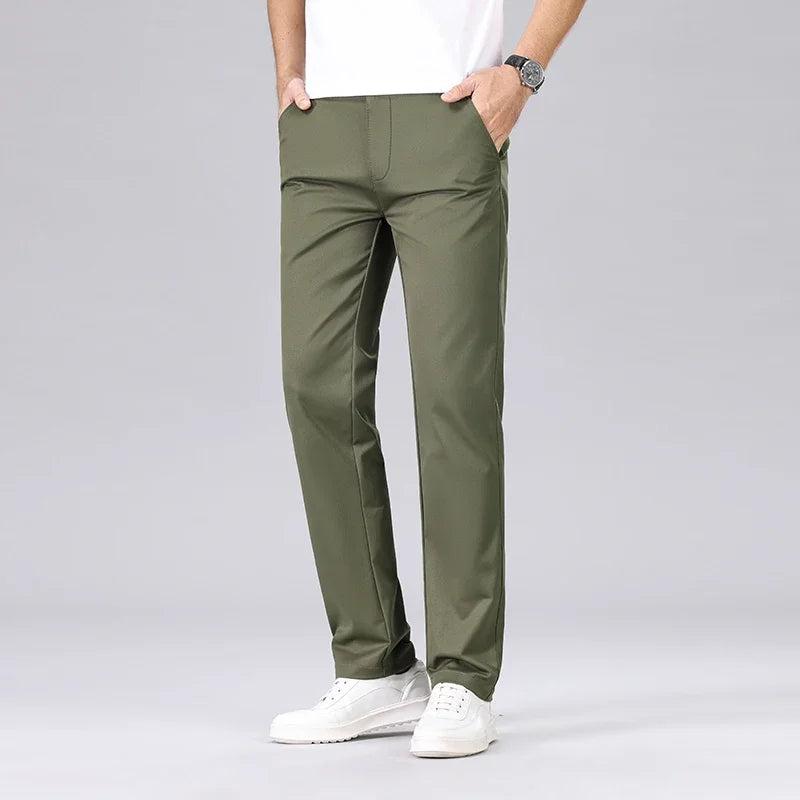 Anti-wrinkle casual premium trousers