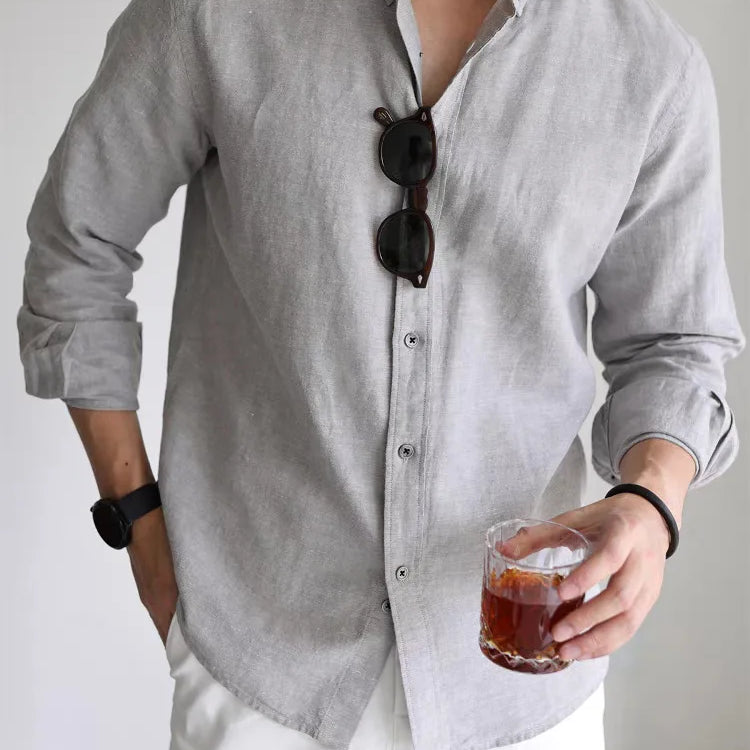 Leo linen-cotton spring shirt