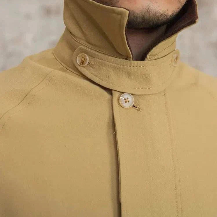 Italian smart casual jacket in cotton, stylish and vintage, perfect for autumn.