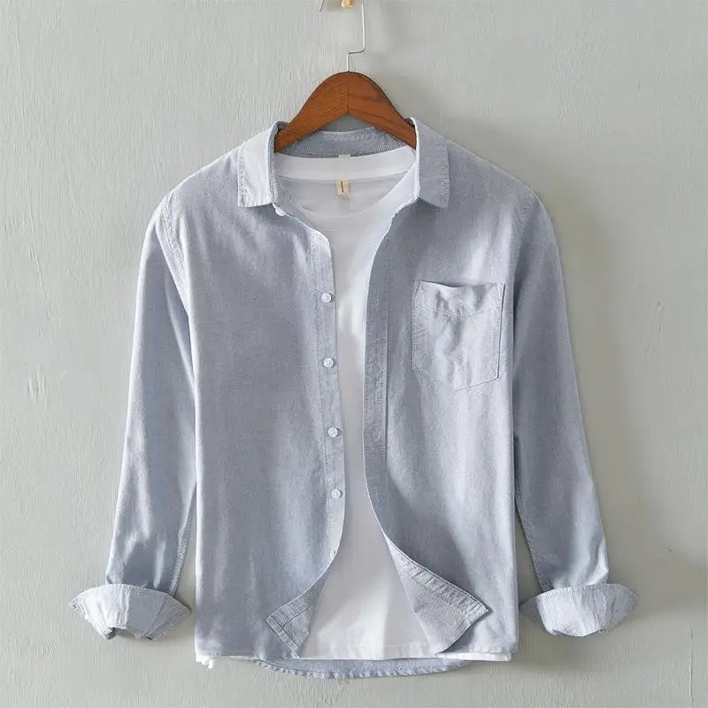 Santorini cotton smart-casual shirt