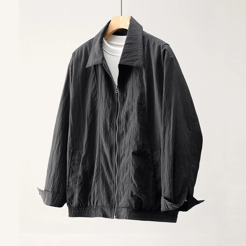Will retro loose bomber jacket