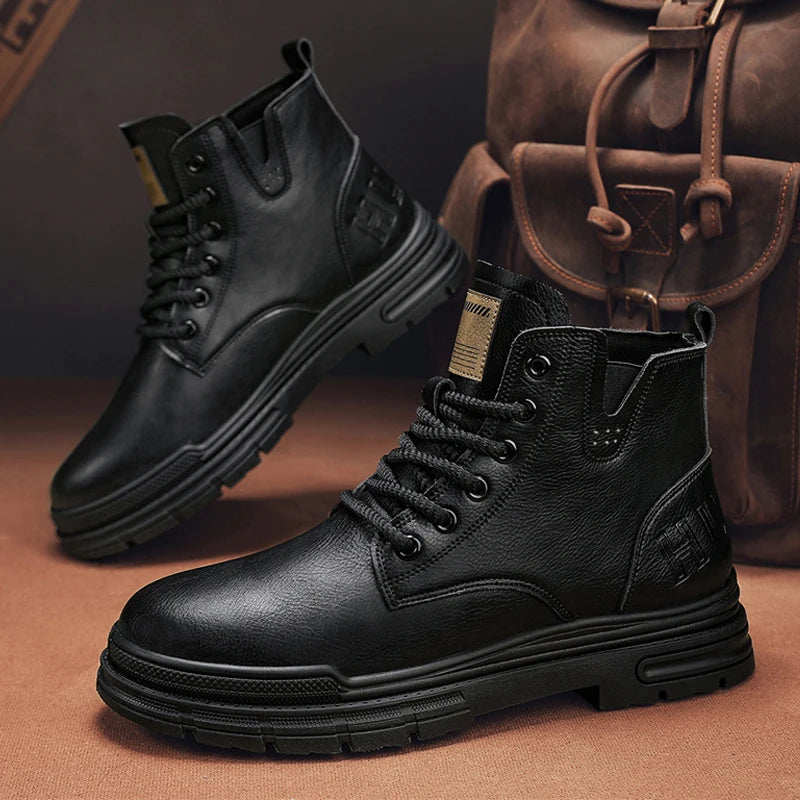 Tactical winter men's boots