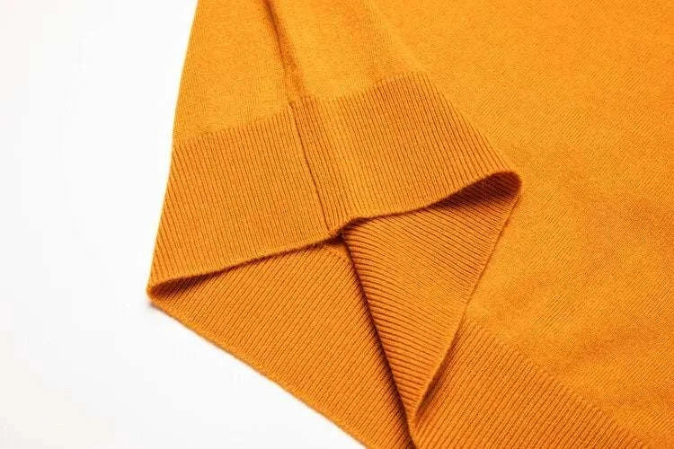 Close-up of the Antonios Business Polo Premium Sweater's fabric texture and hem.