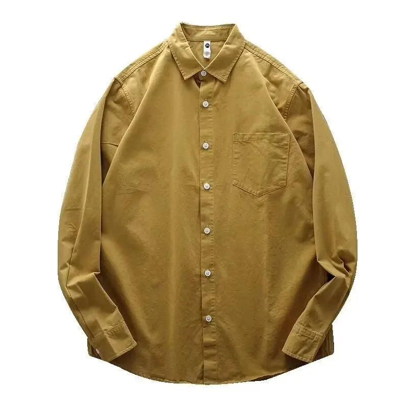 Paulo cotton twill shirt